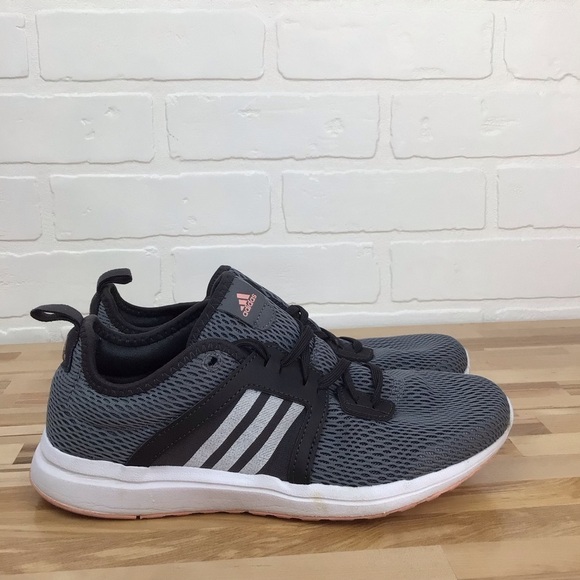 Adidas ortholite cloudfoam running shoes blue black grey pink lightweight size 7 - Picture 3 of 15
